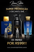 Promoção 3 Decants - Fada, Malek e Hiyam